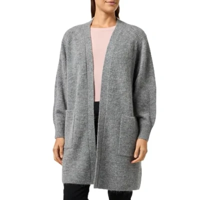 Abbildung von BOSS Felvassy Strickjacke, Damen, Größe: Large, Silver