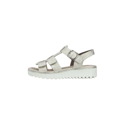 Abbildung von Rieker Plateausandale Riemchensandale, Sommerschuh, Sandalette mit Klettriemchen