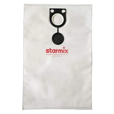 Abbildung von Starmix Vlies Filterbeutel FBV 25 35, Staubklasse „M“, doppellagig, für alle eckigen 35 L Kunststoffbehälter (5 Stück = 1 Satz)