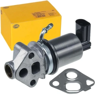 Abbildung von HELLA 6NU 010 171 371 AGR Ventil elektronisch mit Dichtung VOLKSWAGEN: Golf 4 Schrägheck, Touran I, 5 AUDI: A3 Schrägheck