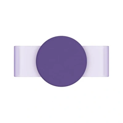 Abbildung von PopSockets PopSlide Nicht Haftender PopGrip für iPhone X/XS Silikon Hülle Fierce Violet