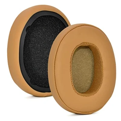 Abbildung von Hesh3 Crusher Ohrpolster defean Ersatz Ohrpolster, kompatibel mit Skullcandy Wireless, Hesh 3 Venue Wireless ANC, Over Ear Kopfhörer (braun)