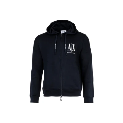 Abbildung von Armani Exchange Sweatjacke, Herren, Größe: Medium, Navy