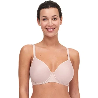 Abbildung von Chantelle Damen Comfort Chic T Shirt Memory Schaum mit vollständiger Abdeckung BH, Rose, 70FF