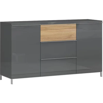 Abbildung von Places of Style Kommode &quot;Onyx&quot;, UV lackiert, mit Soft Close Funktion