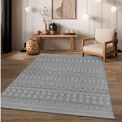 Abbildung von TT Home Teppich &quot;Montpellier 650&quot;, rechteckig, 4 mm Höhe, In &amp; Outdoor Wetterfest Balkon Küche Wohnzimmerteppich