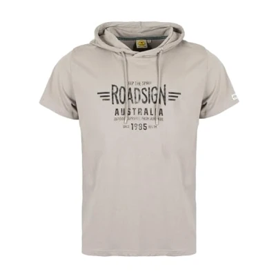 Abbildung von ROADSIGN australia Herren T Shirt Kapuzen für lässige und Bequeme Freizeitlooks grau 2XL