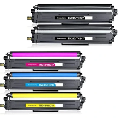 Abbildung von Tinnee TN 243CMYK 247 Toner Kompatible für Brother TN243 TN247 MFC L3750CDW DCP L3550CDW L3770CDW HL L3210CW L3230CDW L3730CDN L3510CDW L3710CW
