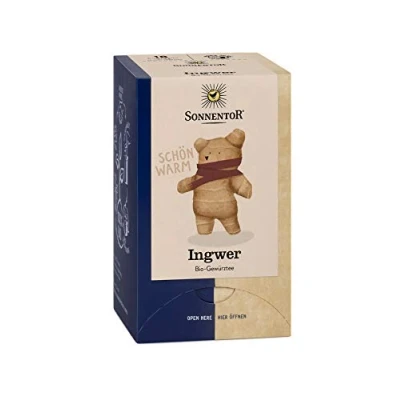 Abbildung von Sonnentor &quot;Ingwer&quot; Bio Gewürztee, 18 Teebeutel, 0.0234 von FROG.coffee