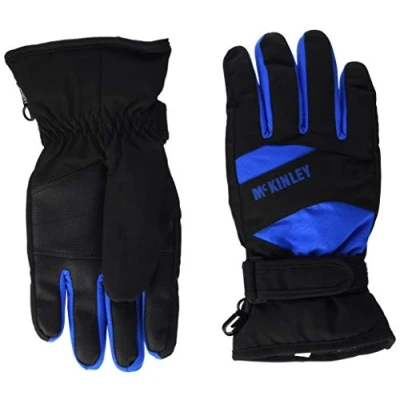 Abbildung von McKINLEY Herren Handschuh Valentino Ii, Black Night/Royal Bl, 8,5