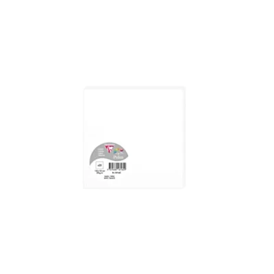 Abbildung von Clairefontaine 1816C Packung (mit 25 Karten Pollen, 135 x mm) 210g, Weiß