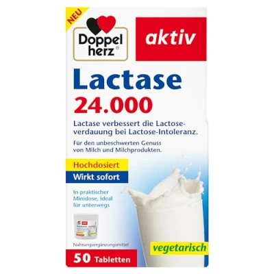Abbildung von Doppelherz Lactase 24.000 50 St