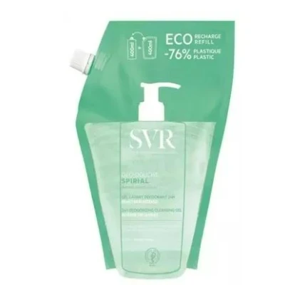 Abbildung von SVR Spirial Deo Douche, desodorierendes Körperwaschgel, Ersatz, 400 ml