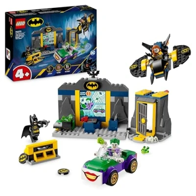 Abbildung von LEGO Super Heroes 76272 Bathöhle mit Batman, Batgirl und Joker