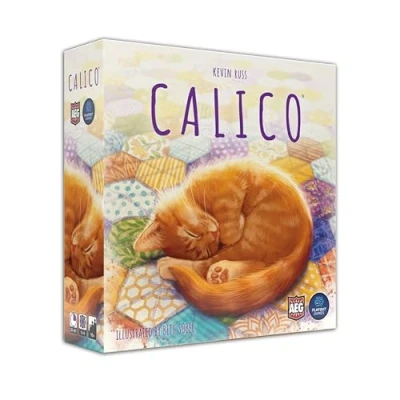 Abbildung von Alderac Entertainment Calico Board Game Base for 1 4 Players from Ages 10+ English