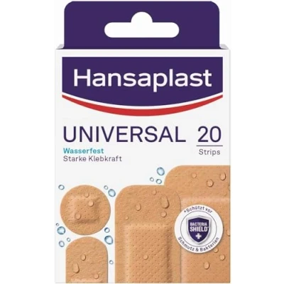 Abbildung von Hansaplast Universal Pflasterstrips wass 20 St