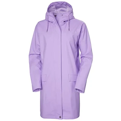 Abbildung von Helly Hansen W Moss Rain Coat Heather Womens XS