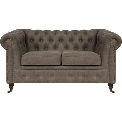 Abbildung von Home affaire Chesterfield Sofa &quot;Aarburg&quot;, aufwändige Knopfheftung und Ziernägel im Design