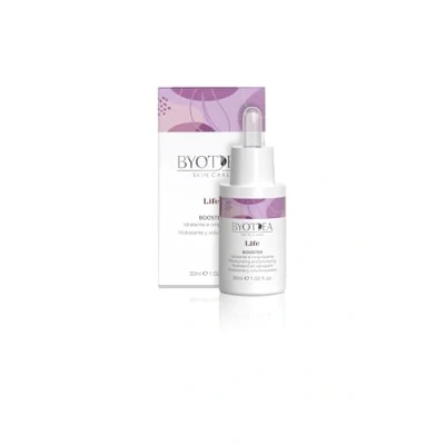 Abbildung von Byotea Life Booster Feuchtigkeitspflege und Aufhellung 30 ml Vitamine E F