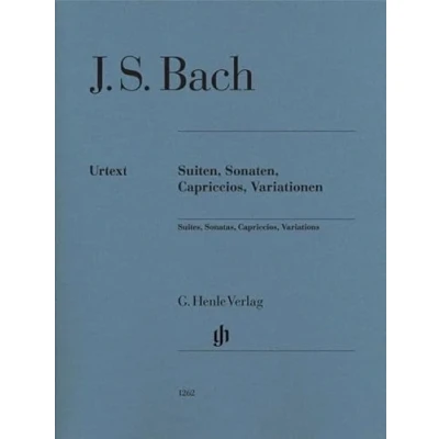 Abbildung von Suiten, Sonaten, Capriccios, Variationen, Urtextausgabe ohne Fingersatz: Besetzung: Klavier zu zwei Händen (G. Henle Urtext Ausgabe)