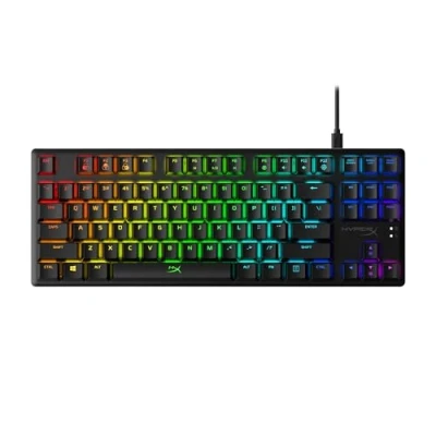 Abbildung von HyperX HX KB7RDX US Alloy Origins Core, RGB Mechanische Gaming Tastatur, Tenkeyless, Red switches (US layout), Schwarz