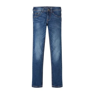 Abbildung von TOM Tailor SLIM Jeans Straight Leg für Kinder, Größe: 158, Used mid stone blue denim