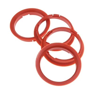 Abbildung von 4X Zentrierringe 74,1 x 66,6 mm Orange Felgen Ringe Made in Germany
