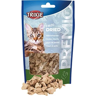 Abbildung von Trixie PREMIO Freeze Dried Chicken Hearts, 25 g (6 pk/ps)