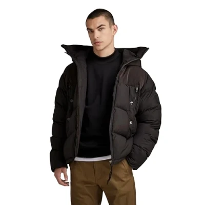 Abbildung von G Star Expedition Puffer Winterjacke, Herren, Größe: Large, Black