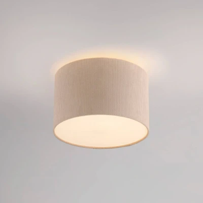 Abbildung von JUST LIGHT. Deckenleuchte Green Duro, Textil, beige