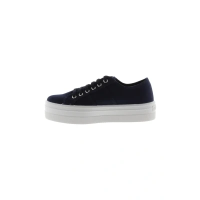 Abbildung von Victoria Shoes Basket LONA Plataforma Sneaker low, Damen, Größe: 36, Marino Schuhe