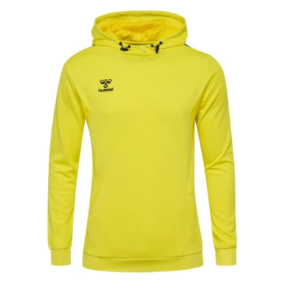 Abbildung von Hummel Authentic PL Kapuzenpullover, Herren, Größe: XXL, Blazing yellow