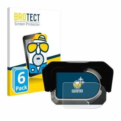 Abbildung von BROTECT Entspiegelungs Schutzfolie für Kymco CV3 (6 Stück) Matte Displayschutz Folie, Anti Reflex, Fingerprint