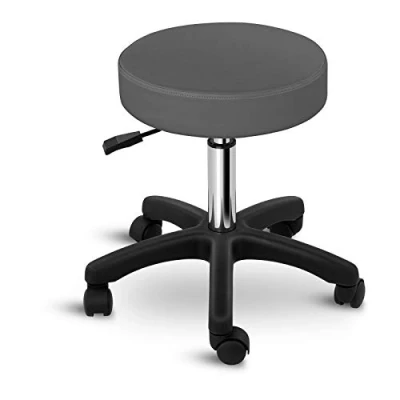 Abbildung von Physa Drehhocker Rollhocker 450 580 mm 150 kg Grau