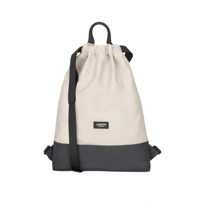 Abbildung von Larkson NO 7 Turnbeutel Tagesrucksack, Größe: One Size, Sand grau
