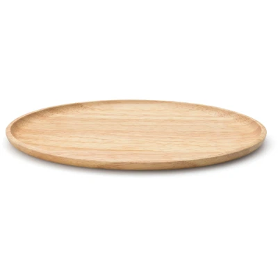 Abbildung von Continenta Tablett oval Holz 23,5 x 15,5 1,2 cm