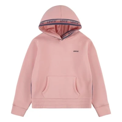 Abbildung von Levi&#039;s Kids Lvg meet and greet taping hoodie Mädchen Glaçage Pink. 5 Jahre