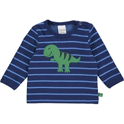 Abbildung von Fred&#039;s World by Green Cotton Langarmshirt für Kinder, Größe: 62, Deep blue