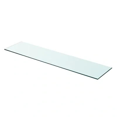 Abbildung von vidaXL Glasboden Glasscheibe Glasplatte für Glasregal Transparent 90 cm x 20