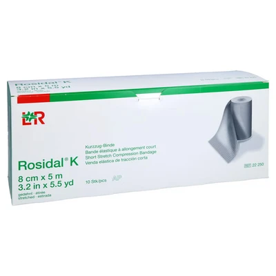 Abbildung von Rosidal K Binde 8 cmx5 m 10 St