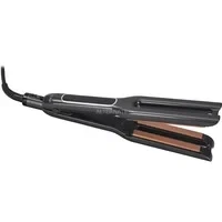 Abbildung von Revlon Double Straight (Design mit zwei Platten, Moderne Kupfer Keramik Technologie, LED Display, Intelligentes Temperaturspeichersystem, 10 Temperatureinstellungen bis 235 C) RVST2204E