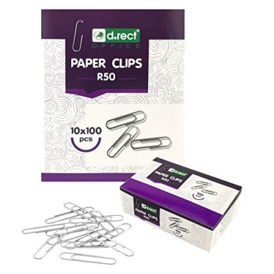 Abbildung von Clips 50MM 10 * 100 außer silberfarben