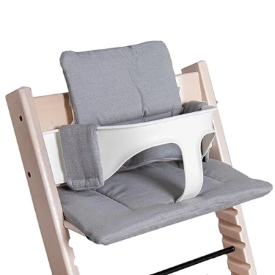 Abbildung von Hoppediz Hochstuhlauflage Hochstuhl Sitzkissen Set für Stokke Tripp Trapp