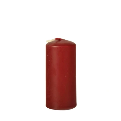 Abbildung von PAPSTAR Stumpenkerzen 9 cm bordeaux