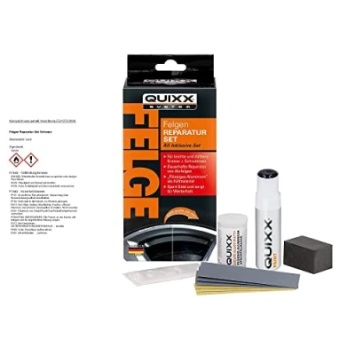 Abbildung von Quixx Reparatur Set Felgen Schwarz