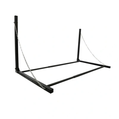 Abbildung von Reifenträger Wandhalterung verstellbar von 90 bis 122 cm kg maximale Belastung Aanhangwagendirect Anhängershop