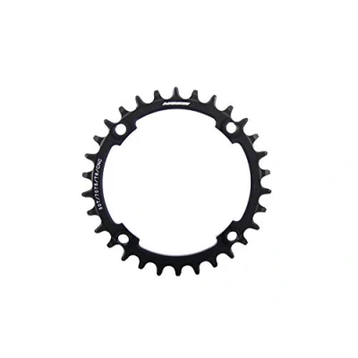Abbildung von Massi Fahrradplatte Platte 30T SCHMAL BREIT C.SHIMANO12 BCD104, Schwarz, 30 T