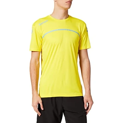 Abbildung von Kempa Herren Emotion 2.0 T Shirt, limonengelb/Dove blau, XXL