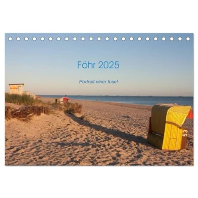 Abbildung von Föhr 2025. Porträt einer Insel (Tischkalender 2025 DIN A5 quer), CALVENDO Monatskalender