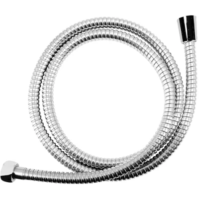 Abbildung von CORNAT Brauseschlauch 150 cm Länge Edelstahl verchromt Extrem Belastbar, 1/2 Zoll Anschluss